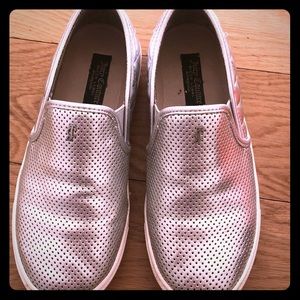 Juicy Couture Silver woman’s slip on sneakers
